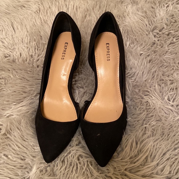 Express Black Heels - Picture 2 of 3
